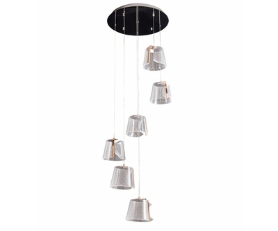 08044-6A,37 Подвес Люцерна франц золото Led 42W