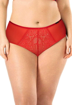 Трусики-слипы с высокой линией талии Desire (Размер: XXL) (Цвет: красный)