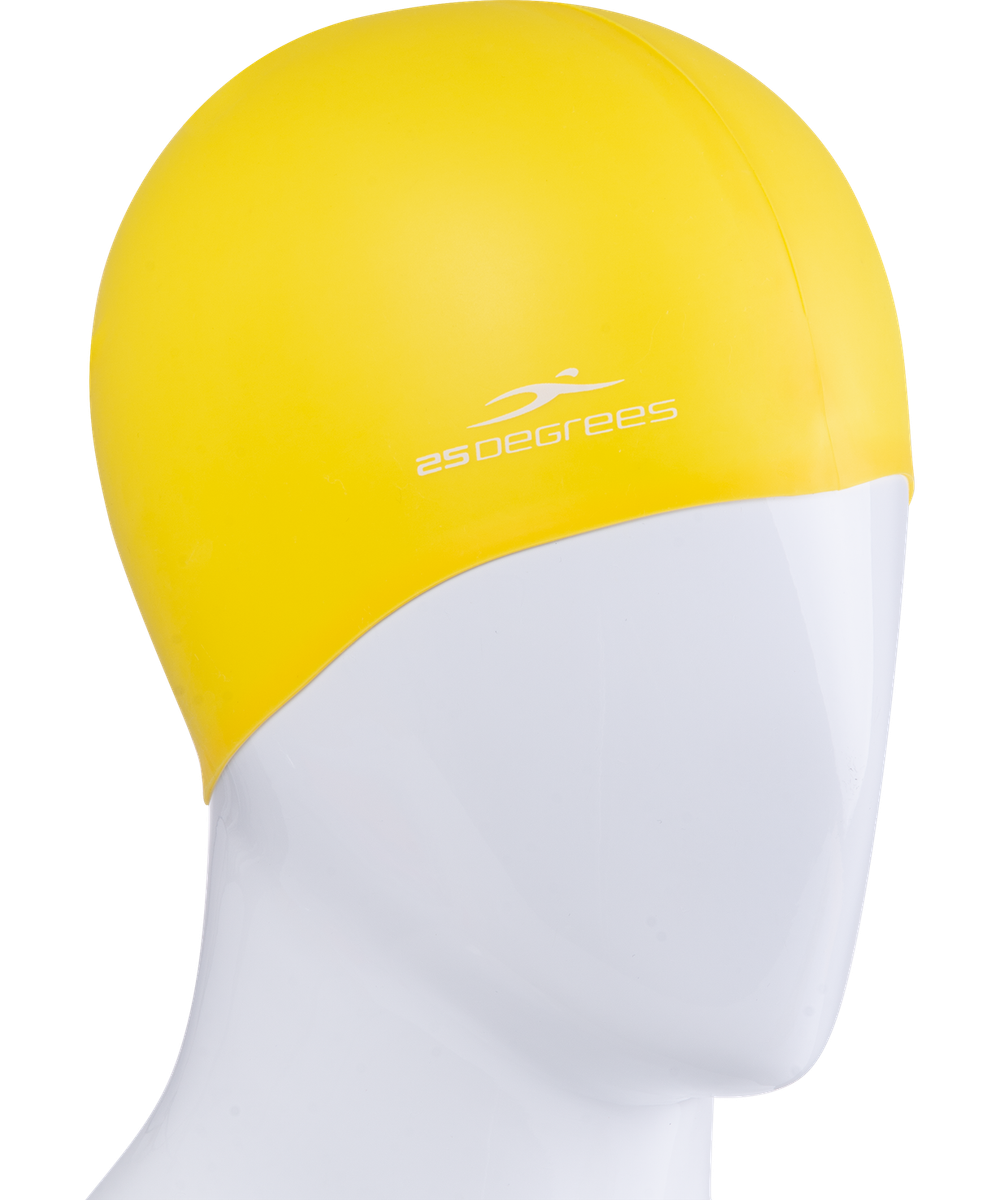 Шапочка для плавания Nuance Yellow, силикон