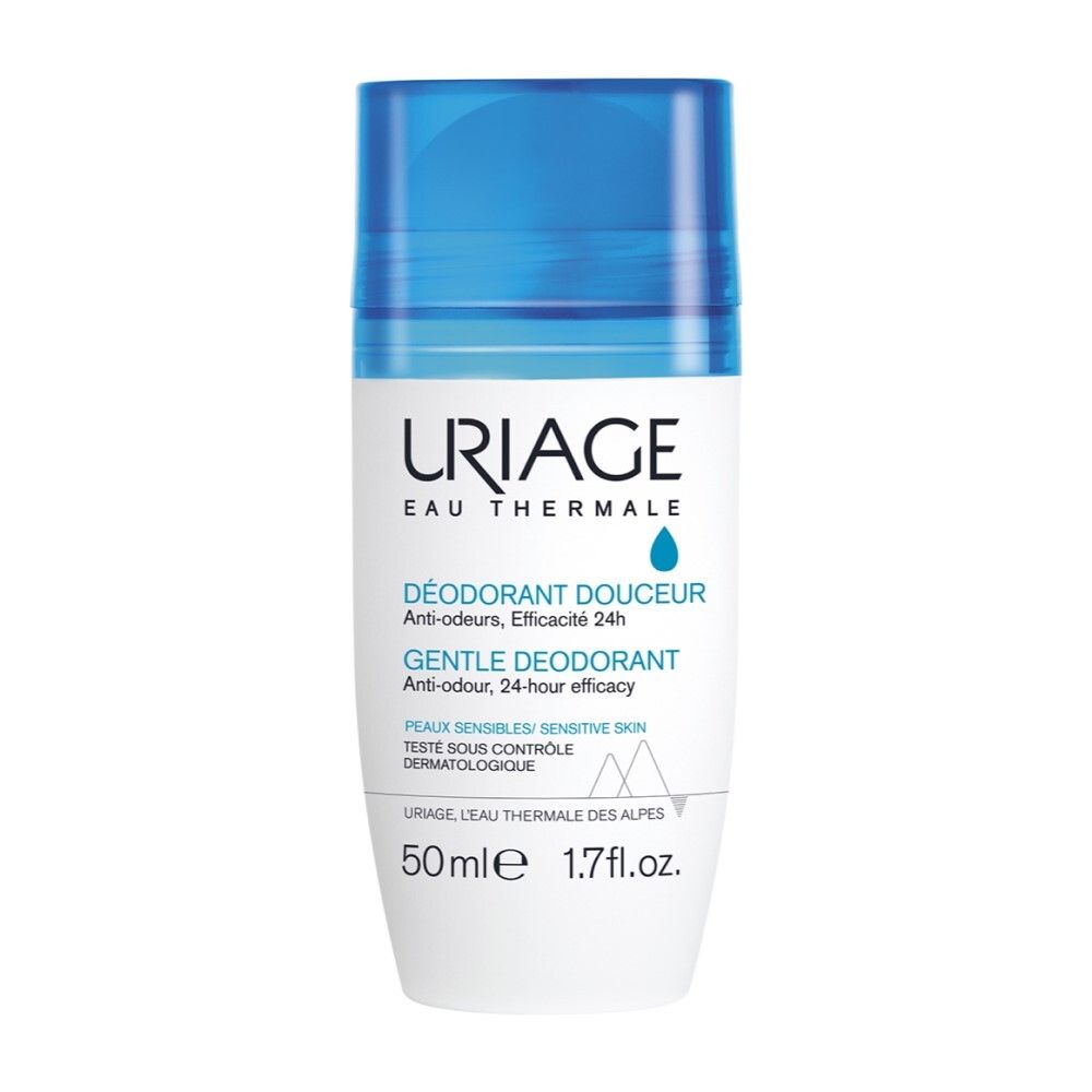 Uriage Gentle Deodorant Роликовый дезодорант для чувствительной кожи, 50 мл