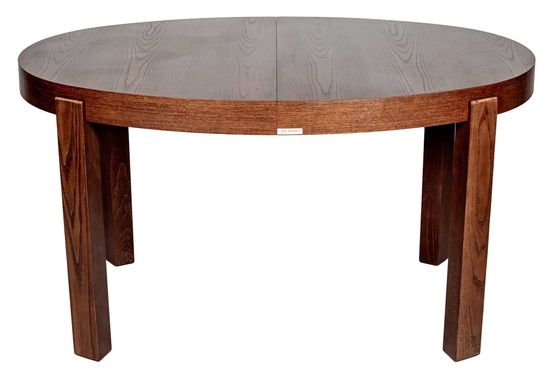 Стол CERRO 1400 EV с раздвижной овальной столешницей (американский орех)