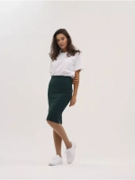 Юбка для беременных миди