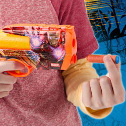 Hasbro G1923 — Бластер Nerf Marvel «Железный человек» со стрелами G1923 — фото 9