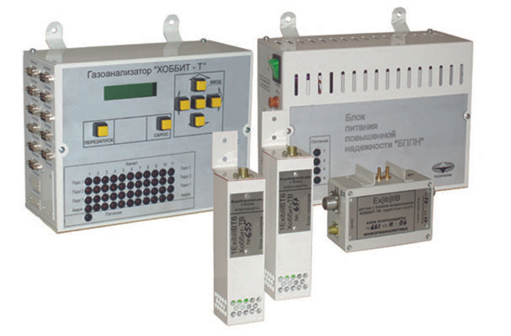 Хоббит-ТВ блок датчика взрывозащищённый для стационарных газоанализаторов Хоббит-Т, ОКА