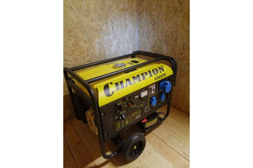 Генератор CHAMPION GG6501E+ATS