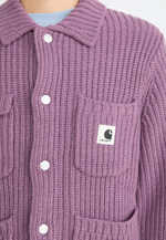 Carhartt WIP MICHIGAN - Кардиган - Фиолетовый
