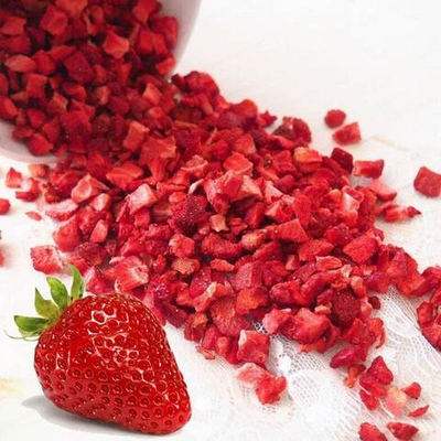 Сублимированная КЛУБНИКА (кусочки 3-4мм), Узбекистан