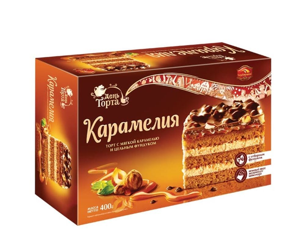 Торт &quot;Карамелия&quot; 400г. Черёмушки - купить не дорого в Москве