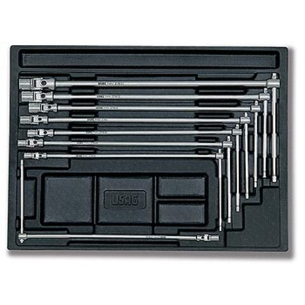 519/276 Набор Т-образных ключей с шестигранными головками на ложементе, USAG (Италия)