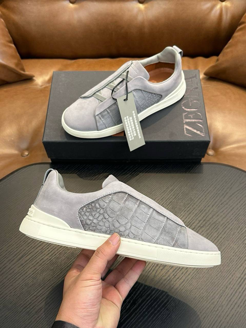 Кеды Zegna