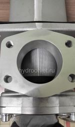 WKRFBN/HC950DO10C1.X AL - Сливной фильтр гидравлический одинарный модели RF с алюминиевым корпусом тонкость фильтрации 10 мкм, типоразмер 950, вид присоединения: фланец SAE 3"1/2 (DN90), материал корпуса - алюминий, рабочее давление до 25 бар, электрический индикатор загрязнения