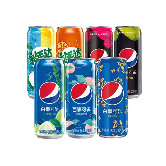 Газированный напиток Pepsi Bamboo Grapefruit со вкусом бамбука и грейпфрута, 330 мл (Китай)