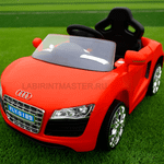 Детский электромобиль "Audi FLY-5189" красный