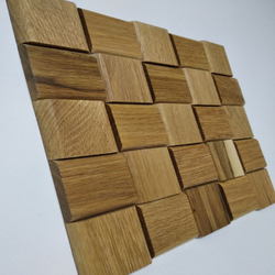 Деревянная мозаика для стен Wood Mosaic Дуб Вельвет