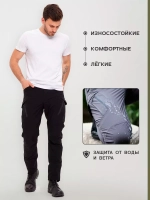 Брюки мужские черные холодок