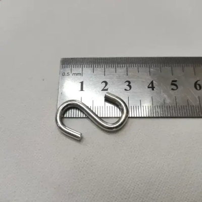 Крючок универсальный S-образный м3 (длина 3 см) - 10 штук