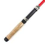 Удочка телескопическая Крокодил 135см (пробка, красная)