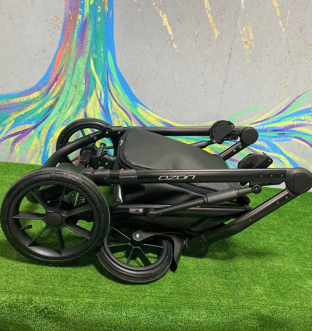 Коляска  OZON Ecco (2 в 1) (RIKO BASIC) 25 слоновая кость-бежевый