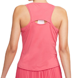 Женский топ теннисный Nike Court Dri-Fit Victory Tank - sea coral/black