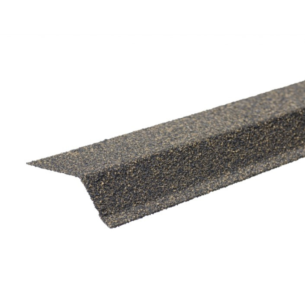 Планка карнизная Технониколь Shinglas с гранулятом серо-голубая 1250 мм