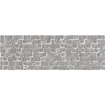 Плитка облицовочная Alma Ceramica Laurent серая мозаика 740x246x9 мм (7 шт.=1,274 кв.м)