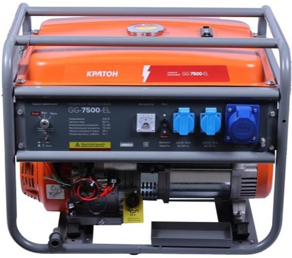 Генератор бензиновый КРАТОН GG-7500-EL 3 08 01 055