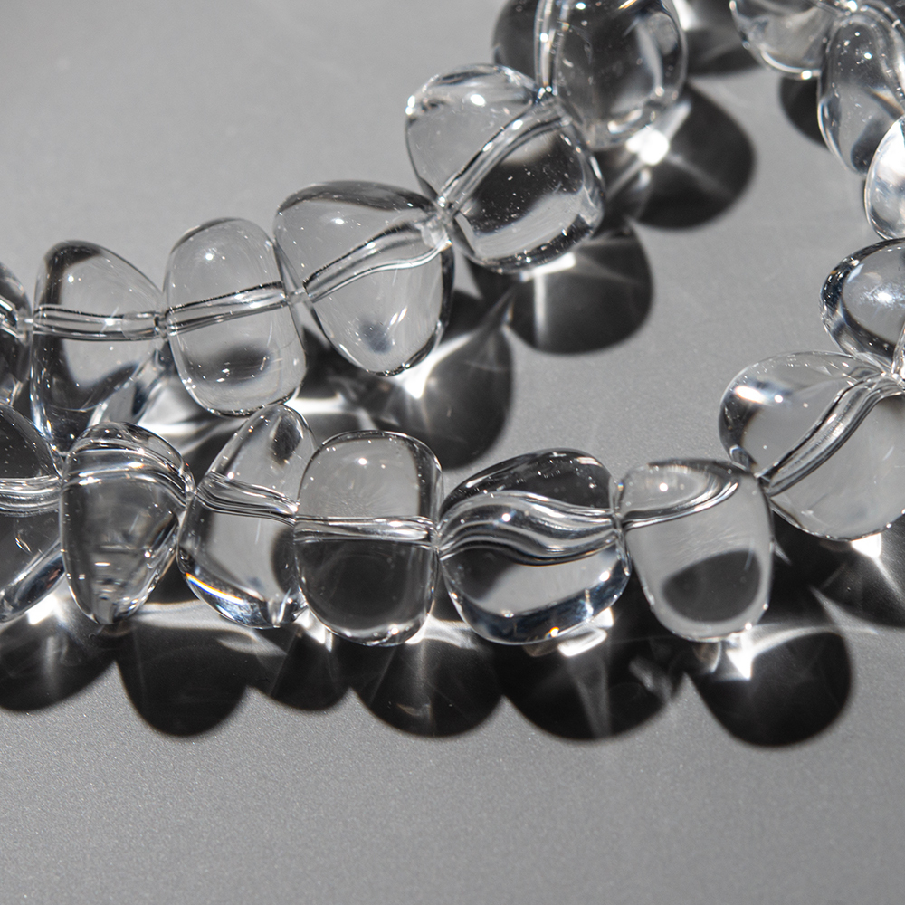 Горный хрусталь натуральный, фриформ, 8-16мм