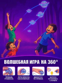 Летающий светящийся шар для детей