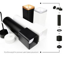 Ambrella Корпус светильника накладной для насадок 70*70mm DIY Spot C7813