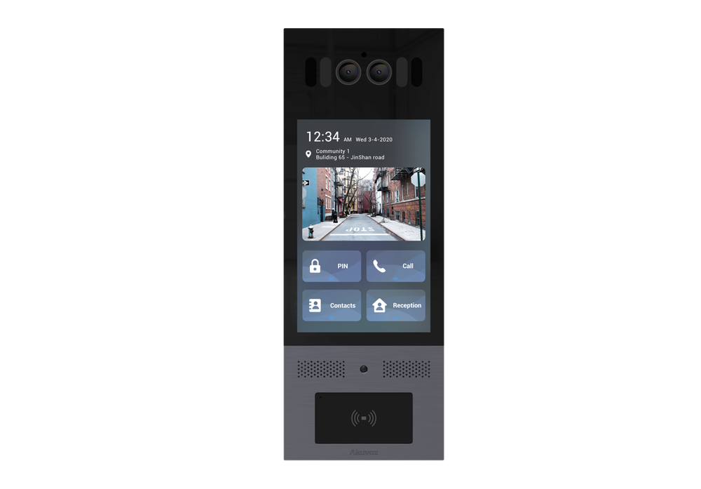 Akuvox X915S V2 SIP video doorphone (in-wall)