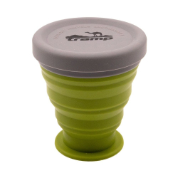 Tramp Стакан силиконовый 200 мл, TRC-126, оливковый