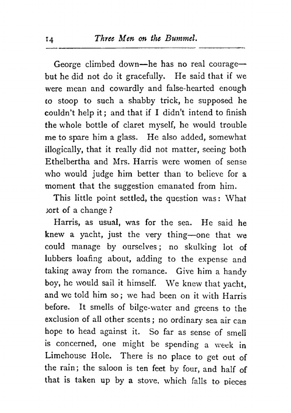 Three men on the bummel | J.K. Jerome