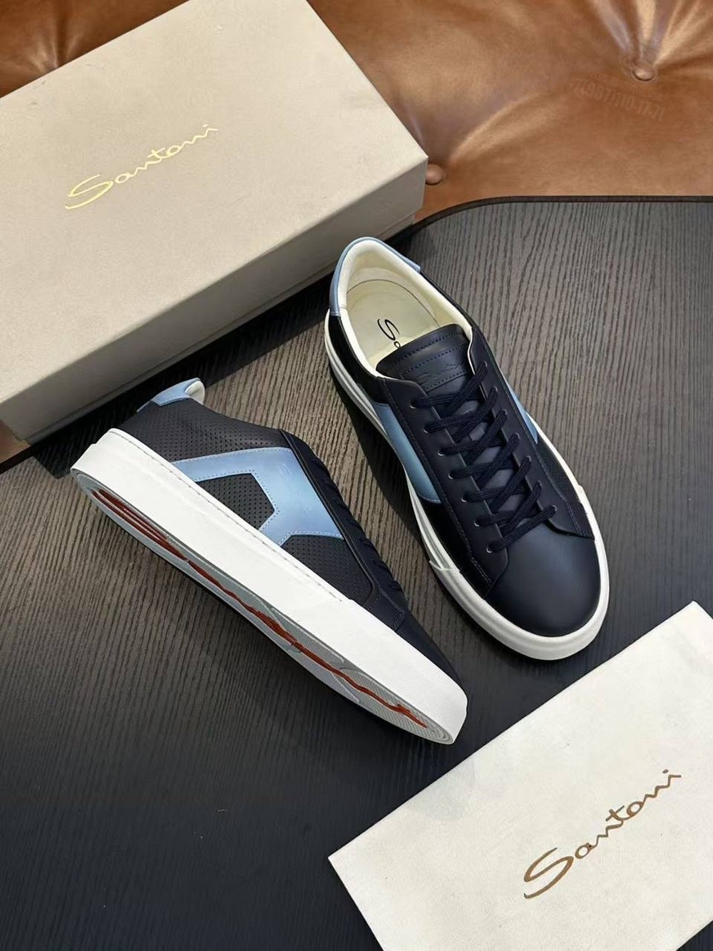 Кеды Santoni