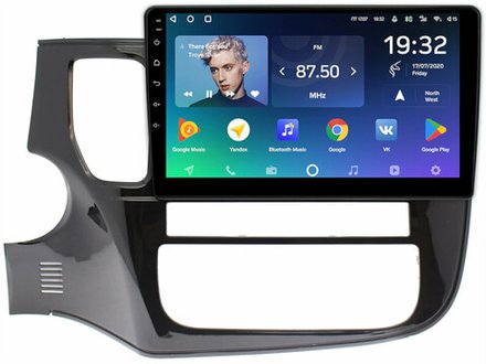 Магнитола Mitsubishi Outlander 3 2012-2022 (левый руль) - Teyes SPRO+ монитор 10" IPS на Android 10, ТОП процессор, 4Гб+32Гб, 4G SIM-слот