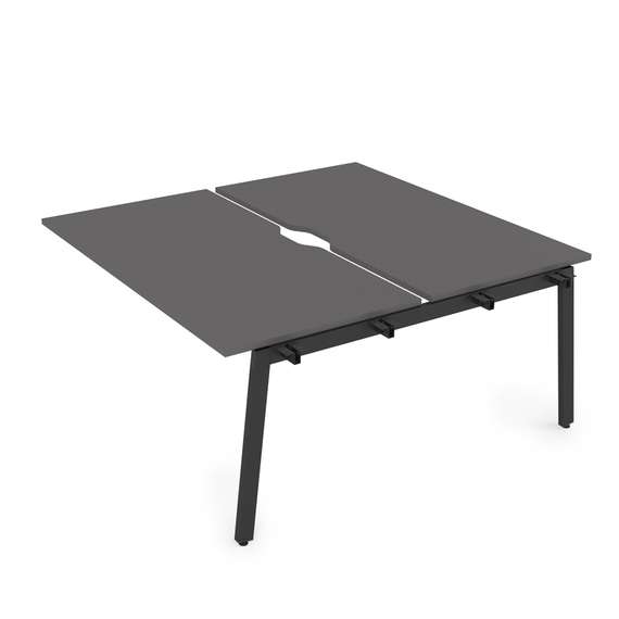 10БДСВ.264 Стол системы БЕНЧ, сдвоенный, на 2 рабочих места - средний (1600*1235*750)