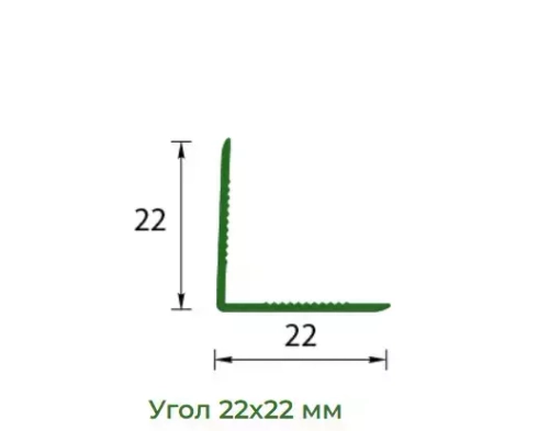 Угол ПВХ "Деконика" 213 Дуб северный 22х22х2700 мм