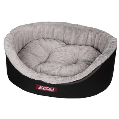 Лежак премиум (экокожа) №0 серый