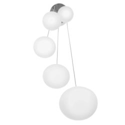 Citilux ATMAN SMARTCL226A051 LED RGB Умная каскадная люстра Матовый Хром