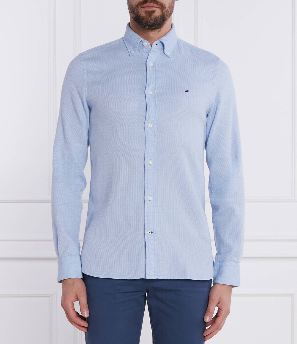 Рубашка Tommy Hilfiger - голубой(MW0MW32879)