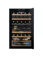 Винный шкаф LaSommeliere SLS33DZ черный