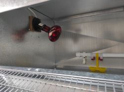 Брудер из оцинкованной стали на 70 цыплят