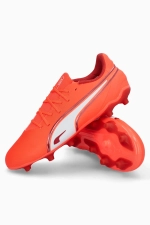 Бутсы Puma King Match FG/AG Junior - красный