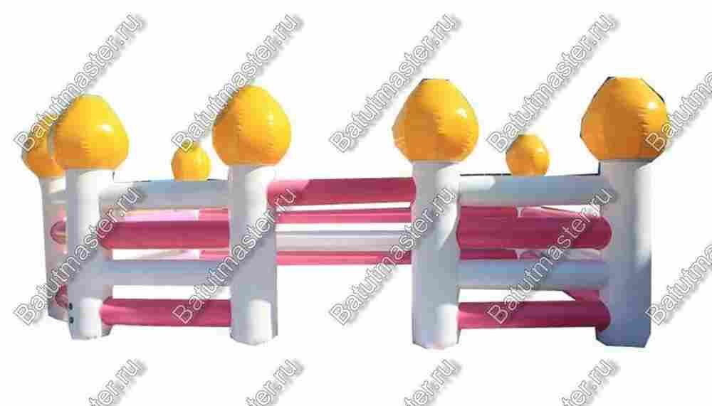 Надувная игровая комната "Карамель" размер 6*6*2 м