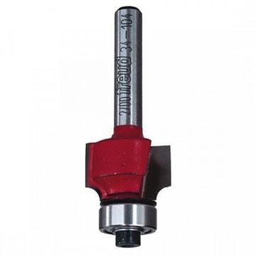 Фреза полукруглая вогнутая с подшипником (19х12.7х55.2 мм; R3.2 мм; Z2; хвостовик 8 мм) FREUD PRO 34-10408