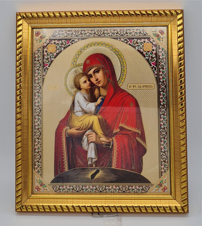 Икона баг.15*18 уф/л БМ Почаевская кор/орн/зол/фон(БоГ) 10681465