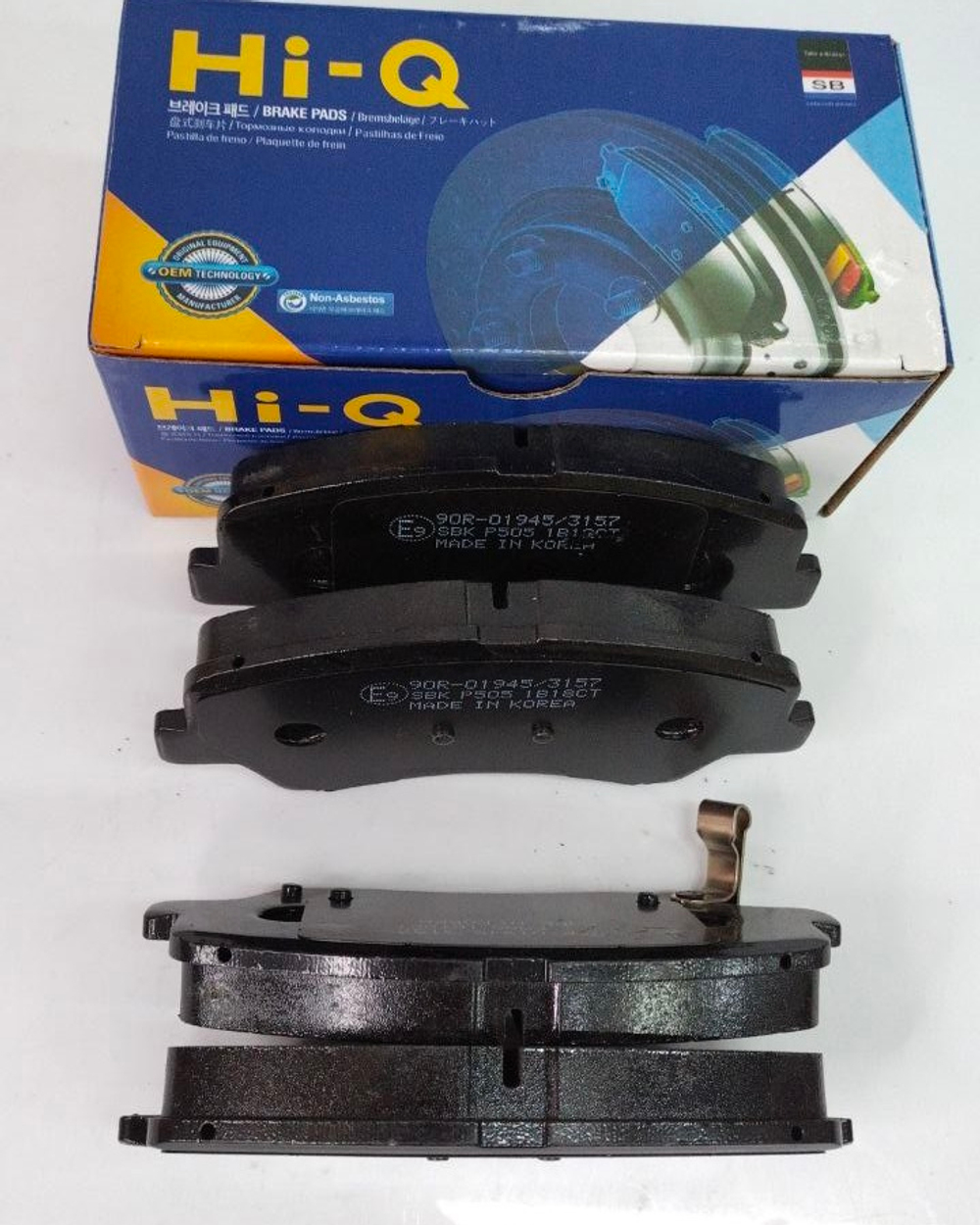 Колодки тормозные передние Sangsin HI-Q SP1399A Hyundai, Kia