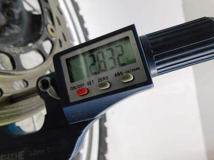 колесо переднее Suzuki Djebel 200 SH42A