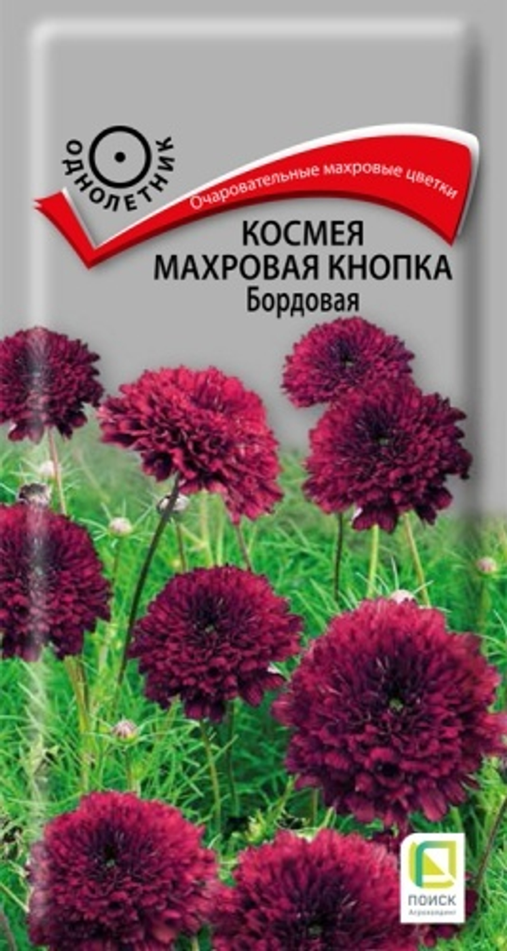 Космея Махровая кнопка Бордовая 0,1г Ц Поиск