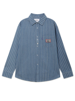 Мужская Рубашка Striped Denim - Pins