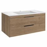 Тумба с раковиной Vincea Chiara 2D 1000 N.Oak